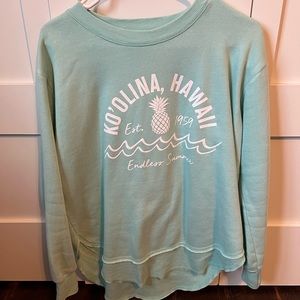 Hawaii Crew Neck (Mint/Teal)